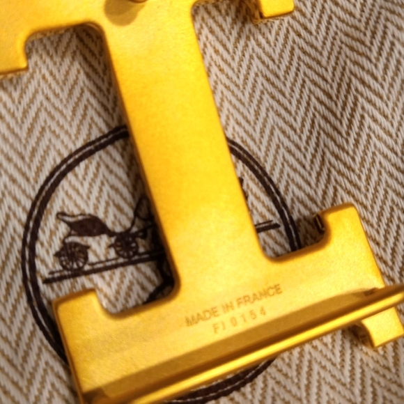 HERMES REVERSIBLE BELT, NEW WITHOUT TAG. - Picture 4 of 10